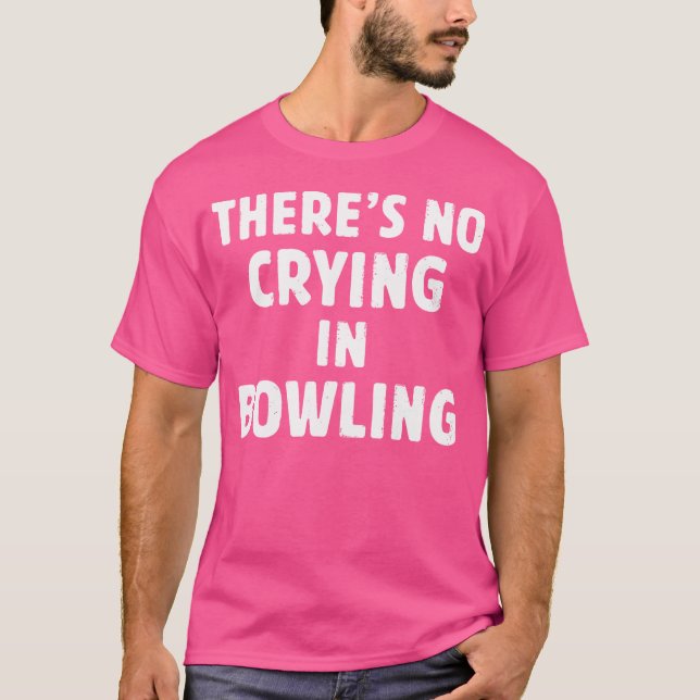 Det Gråter inte i Bowling T Shirt (Framsida)