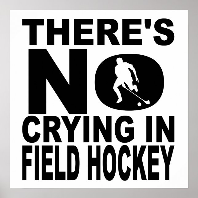 Det Gråter inte i Fält Hockey Poster (Framsidan)