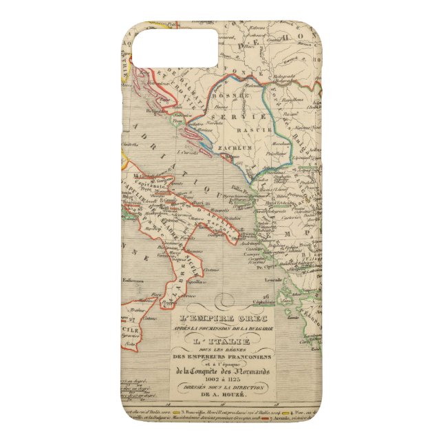 Det grekiska imperiet, Italien, 1002 till 1125 Case-Mate iPhone Skal (Baksida)