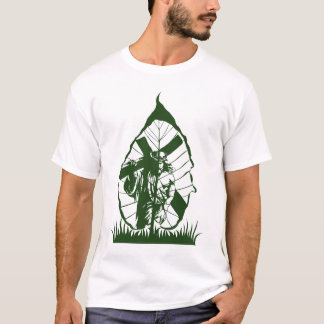 Det gröna korset – Naturens tribut till Jesus T Shirt
