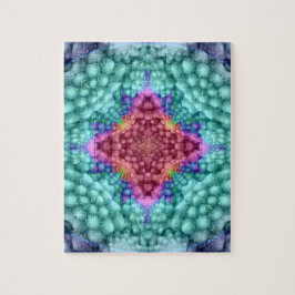 Det Groovy blåttvintagepussel med gåvan boxas Pussel