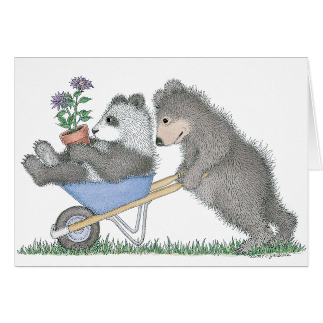 Det Gruffies® kortet Hälsningskort (Framsidan Horizontal)