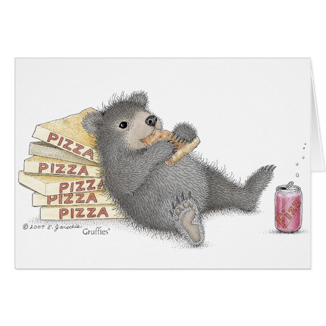 Det Gruffies® kortet Hälsningskort (Framsidan Horizontal)