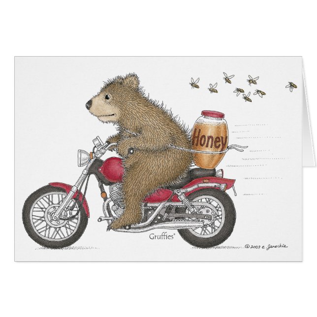 Det Gruffies® kortet Hälsningskort (Framsidan Horizontal)