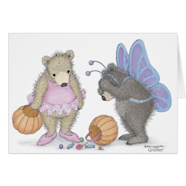 Det Gruffies® kortet Hälsningskort (Framsidan Horizontal)