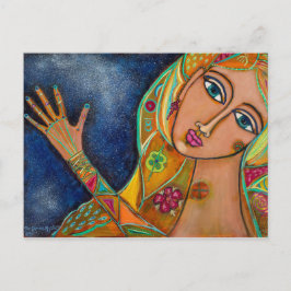 Det gudomliga vykortet för mysteriet vykort