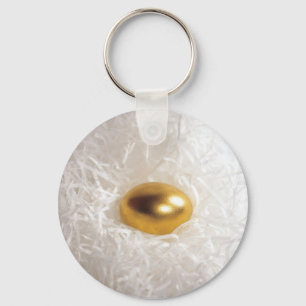 Det guld- ägget nyckelring