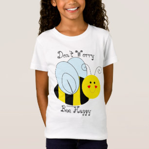 Det gulliga biet oroar inte bilycklig tee shirt