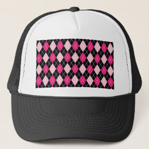 Det gulliga flickaktigt moderiktiga Argyle mönster Keps