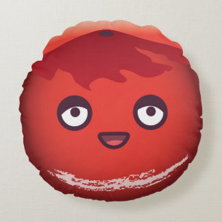 Det gulliga Kawaii planet fördärvar Rund Kudde