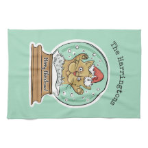 Det gulliga roliga namn för julkattanpassningsbar