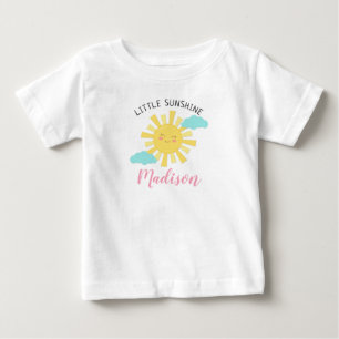 Det gulliga solskenet för lycklig personifierar t shirt