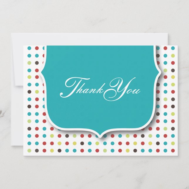 Det gulliga tack sänker kortet (Framsida)