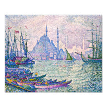 Det gyllene hornet, minareter | Paul Signac |