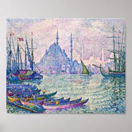 Det gyllene hornet, minareter | Paul Signac | Poster