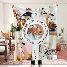 Det hade inte varit tillräckligt länge för evigt | fleecefilt