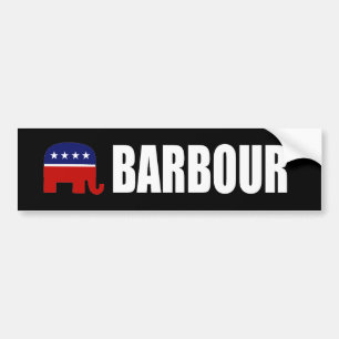 Det HALEY BARBOUR valet utrustar Bildekal