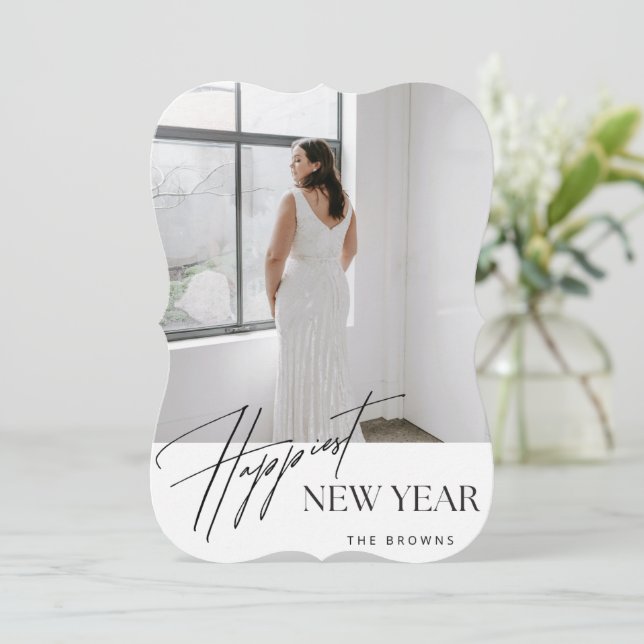 Det  hälsningskortet är det bästa nyårskortet kort (Stående Fram)