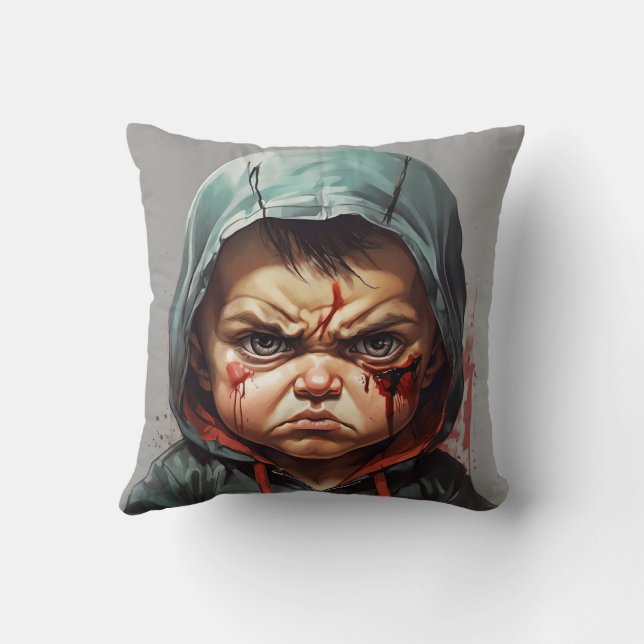 det hämndlystna baby kudde (Baksida)