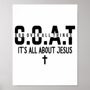 Det handlar allt om Jesus, gör himlen trång God öv Poster