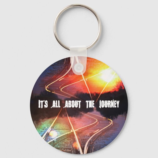Det handlar bara om Journey Keychain Nyckelring (Framsida)