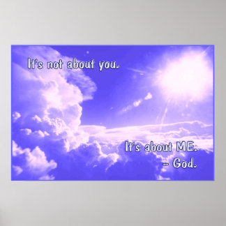 Det handlar inte om att du POSTER SKRIV ut