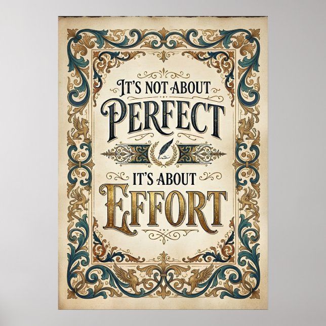 det handlar inte om att vara perfekt utan om anstr poster (Framsidan)