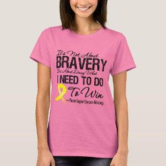 Det handlar inte om Bravery Sarcoma T Shirt