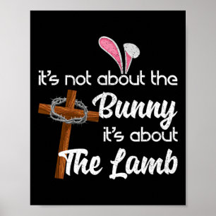 Det handlar inte om bunny, det handlar om lammkast poster