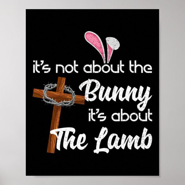 Det handlar inte om bunny, det handlar om lammkast poster (Framsidan)