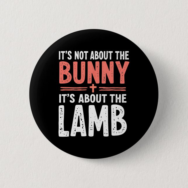 Det handlar inte om bunny om lamm Påsk Chr. Knapp (Framsida)