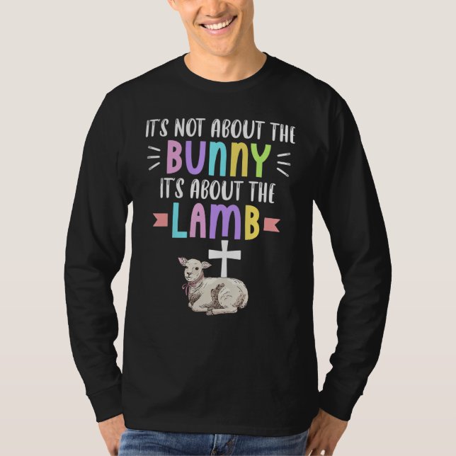 Det handlar inte om en bunny, det handlar om lampa t shirt (Framsida)