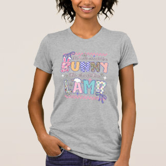 Det Handlar Inte Om Kaninen Kristna Jesus Lamm Bib T Shirt