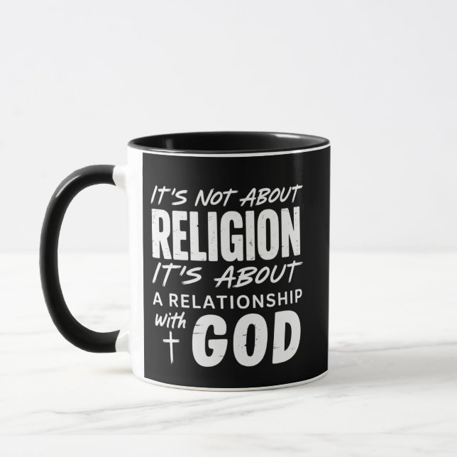 Det handlar inte om religiös trosbekännelse Andlig Mugg (Vänster)