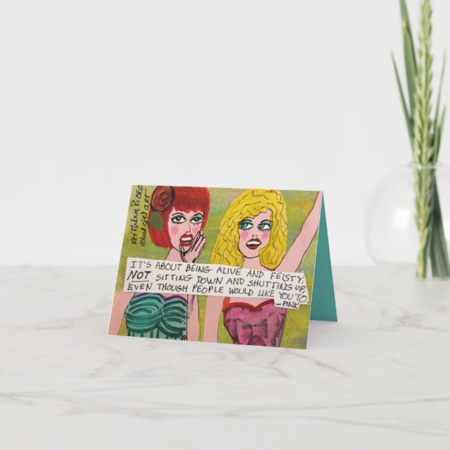 DET HANDLAR OM ATT BLI LEVANDE OCH FUNGERANDE KORT (Framsida)