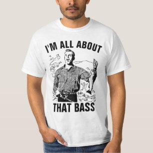 DET HANDLAR OM BASS LUNT-shirts T Shirt