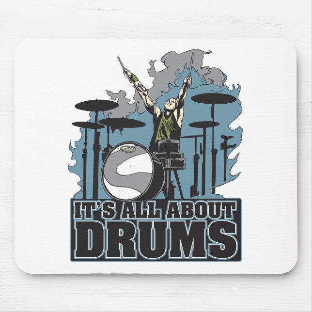 Det handlar om Drums Musmatta (Framsidan)