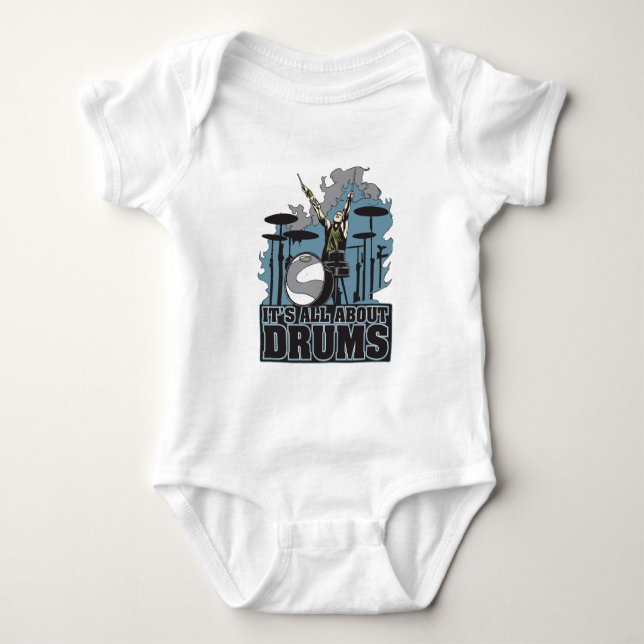 Det handlar om Drums Tee (Framsida)