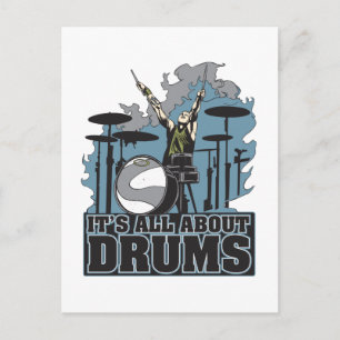 Det handlar om Drums Vykort