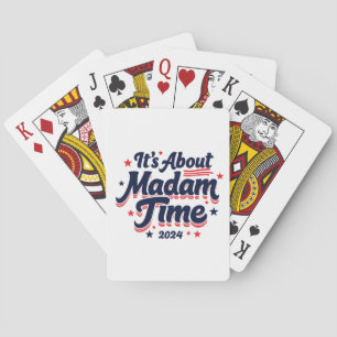 Det handlar om fru Time Kamala Harris Ekection Casinokort