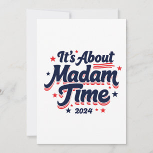 Det handlar om fru Time Kamala Harris Ekection Inbjudningar
