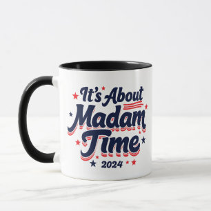 Det handlar om fru Time Kamala Harris Ekection Mugg