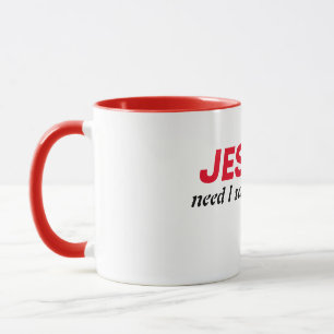 Det handlar om Jesus. Mugg