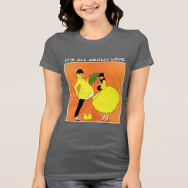 Det handlar om Kärlek. Alla hjärtans dag-gåva Tee