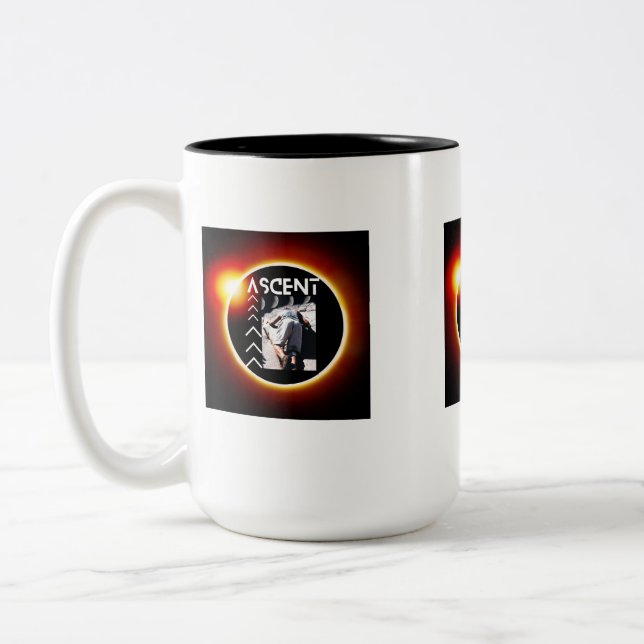 Det handlar om klimatet! Två-Tonad mugg (Vänster)