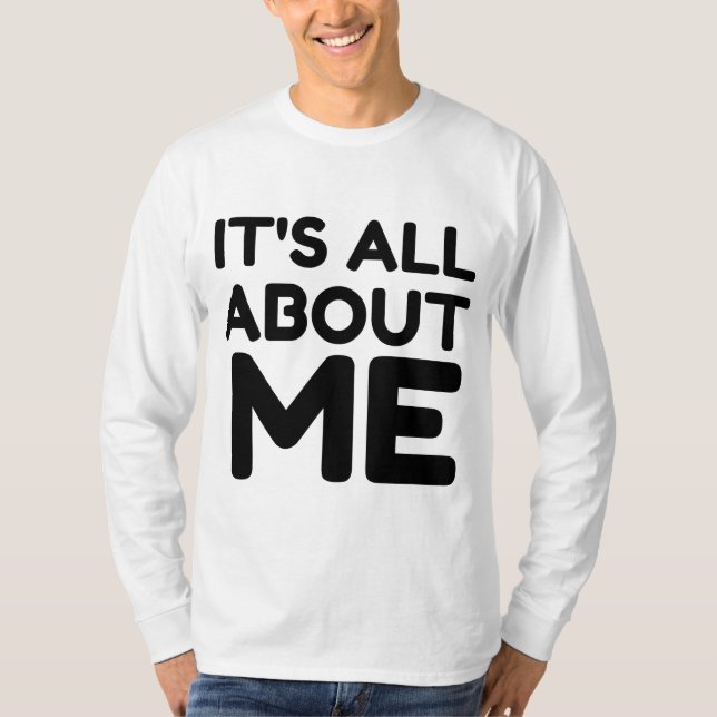 DET HANDLAR OM MIG. T SHIRT (Framsida)