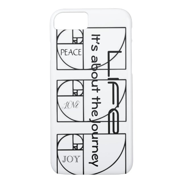 Det handlar om resan iphone case Case-Mate iPhone skal (Baksida)
