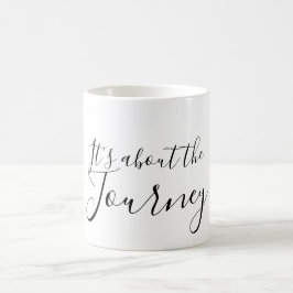 Det handlar om resan kaffemugg