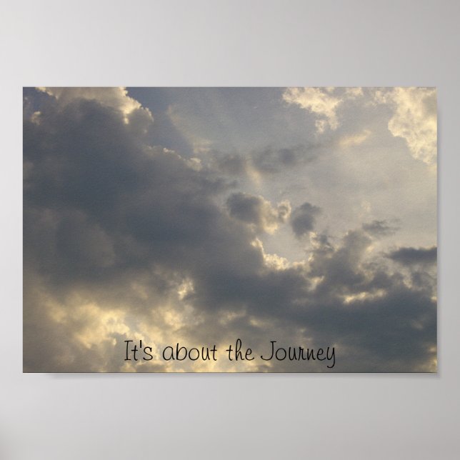 Det handlar om resan poster (Framsidan)