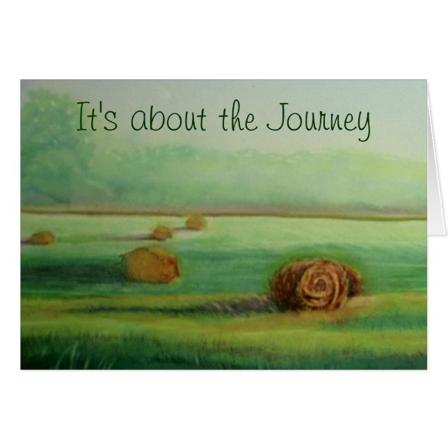 Det handlar om sötens vattenkolonilandskap i Journ Hälsningskort (Framsidan Horizontal)